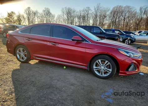 2018 Hyundai Sonata Sport z USA, uszkodzony, nr VIN 5NPE34AFXJH631978